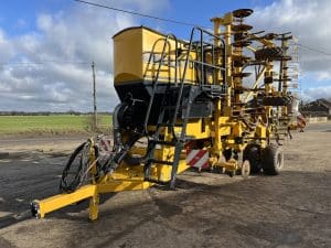 Used Claydon 8m Hybrid Trailed Drill for sale