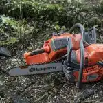 Husqvarna 550 XP Mark 2 Chainsaw 18 In at work