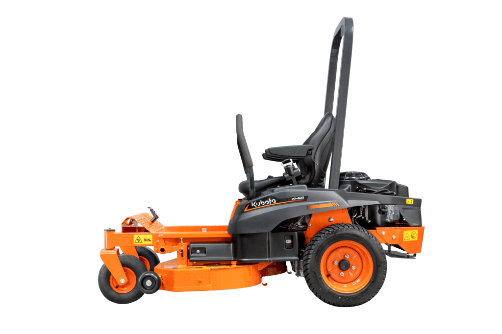 Kubota Z1-421 Zero-Turn Mower side view