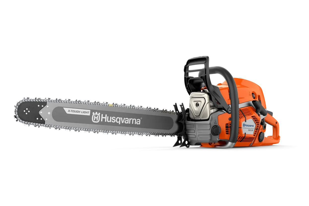 Husqvarna 592 XP chainsaw for professionals