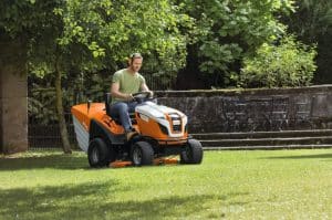 Stihl ride-on lawn mowers at TNS