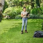 Stihl iMOW 5 EVO robotic mower charging
