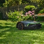 Stihl iMOW 5 EVO robotic mower mowing