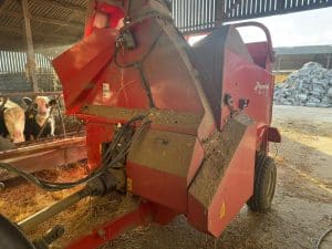 Used Kverneland 853 Pro Bale Shredder For Sale