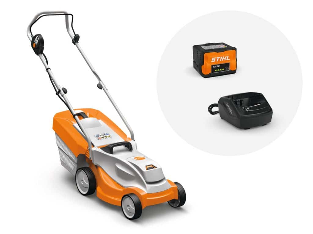 Stihl RMA 235 Cordless Lawn Mower with AK 20 Battery and AL 101 Charger