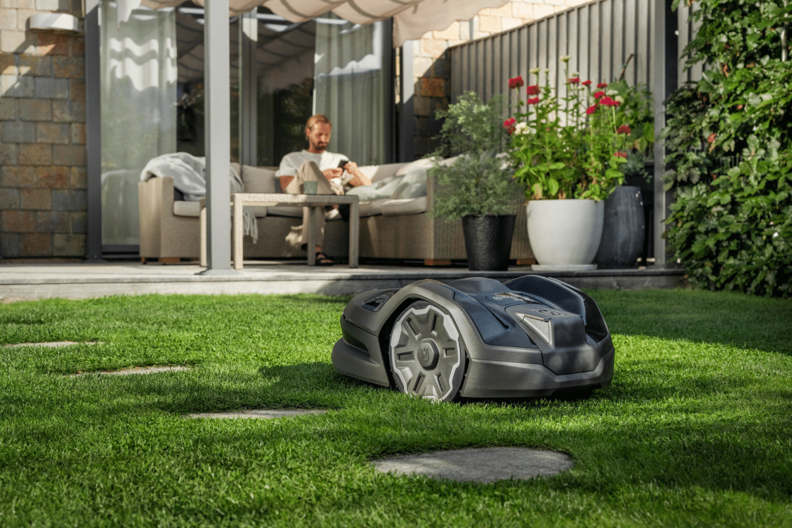 Own a Husqvarna Robotic Mower from Just £38.99 per Month with Lease Plus at TNS