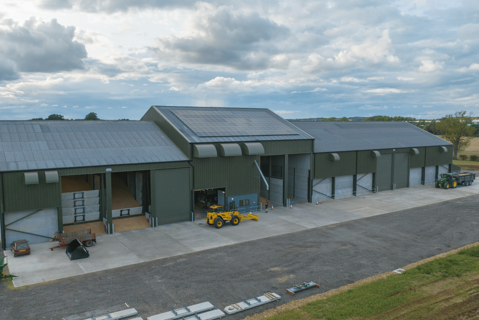 The Specialist Installations Division (SID) design, supply and construct crop storage facilities