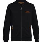 STIHL logo hoodie jacket - black