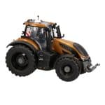 Valtra S416 Scale Model Tractor in Amber Brown Side