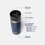 Yeti Rambler 12oz Travel Bottle Details