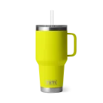 Yeti Rambler 35oz Straw Mug Firefly Yellow