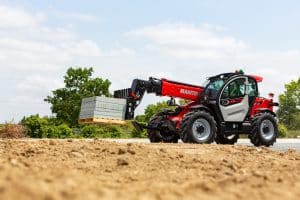 Manitou versatile construction telehandlers at TNS