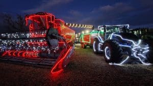 Christmas lights event at TNS Littleport