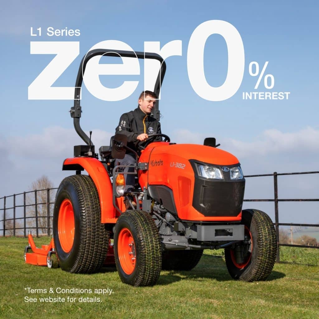 Kubota L1 Series compact tractor special offer for 2025