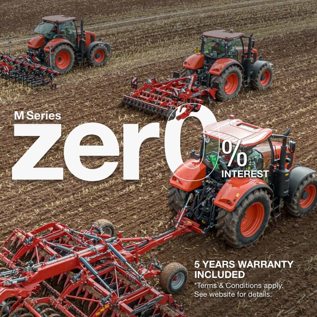 Kubota M Series tractors special offers for 2025