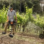 Stihl BT 131 Petrol Earth Auger Working