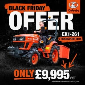 Kubota Black Friday Offer 2025