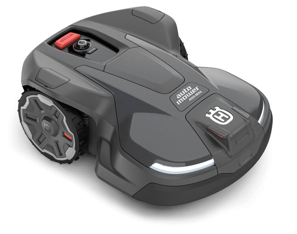 Robotic lawn mower at TNS