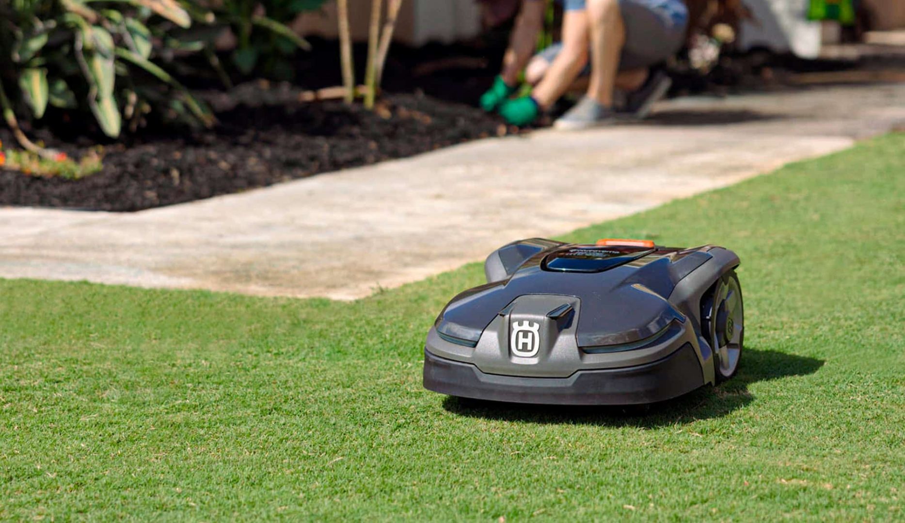Husqvarna robotic lawn mowers