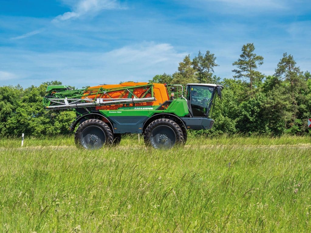 Amazone Pantera demonstrations at TNS