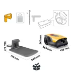 Stiga A 6V Automatic robot lawn mower Dimensions
