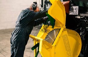 Major PTO-driven saw bench