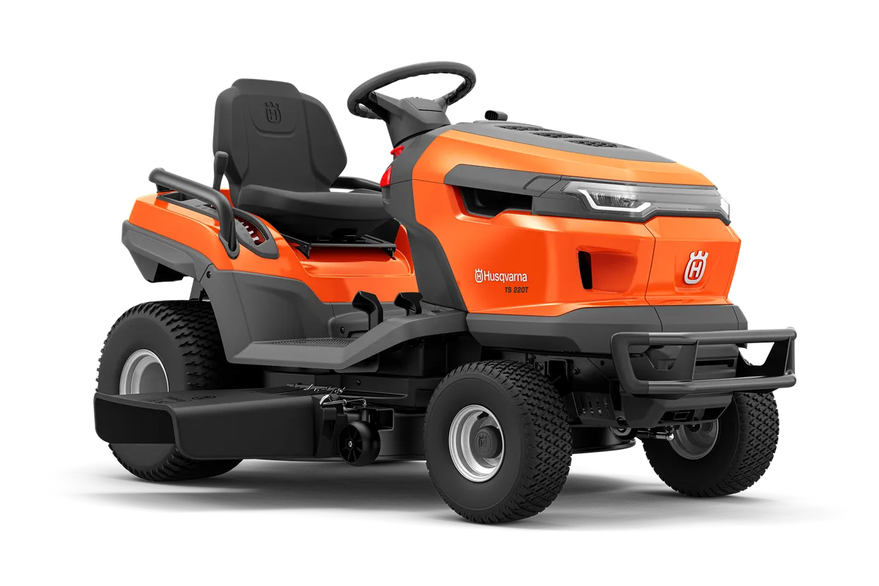 The Husqvarna TS 220T Garden Tractor is a high-performance lawn tractor designed to deliver efficient mowing, exceptional comfort and reliable durability