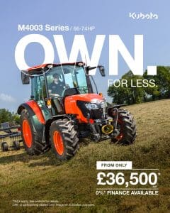 Kubota M Series tractor offer