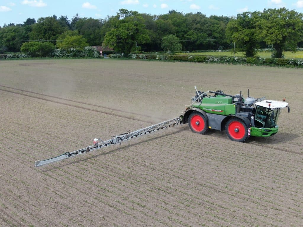 Norfolk-based family farmers, E. F. Harrold Ltd, recently took delivery of a 2026-model Fendt Rogator 655 self-propelled sprayer, the third Rogator used on the farm since changing from a competitor brand in 2017