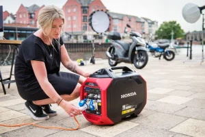 Honda generators at TNS