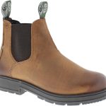 Frank James Suffolk Women's Leather Chelsea Yard Boots in Cognac