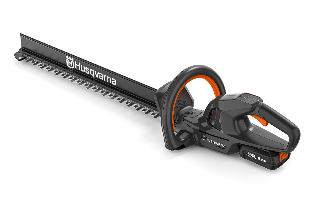 Buy the Husqvarna Aspire H50-P4A 18V battery hedge trimmer from TNS.