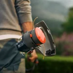 Husqvarna Aspire™ T28-P4A Cordless Grass Trimmer Close up