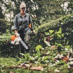STIHL BGA 250 Cordless Blower Size