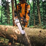 STIHL MS 300 C-M Petrol Chainsaw Close Up