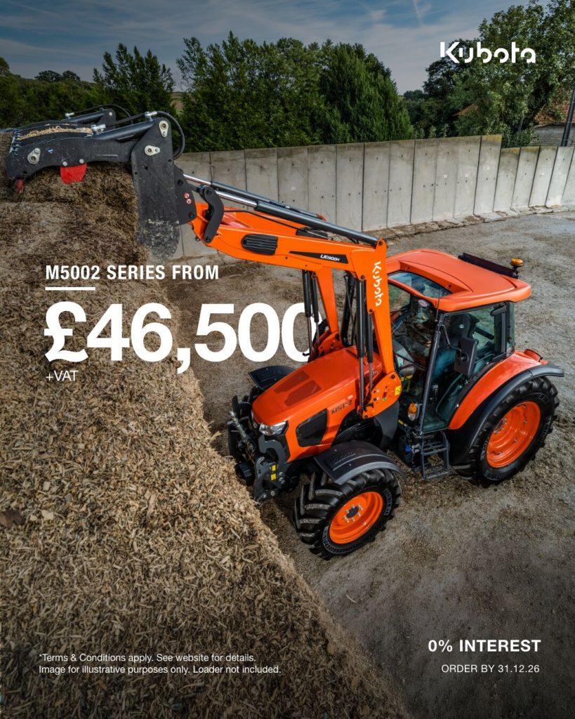 Kubota 5002 Tractor offers at TNS