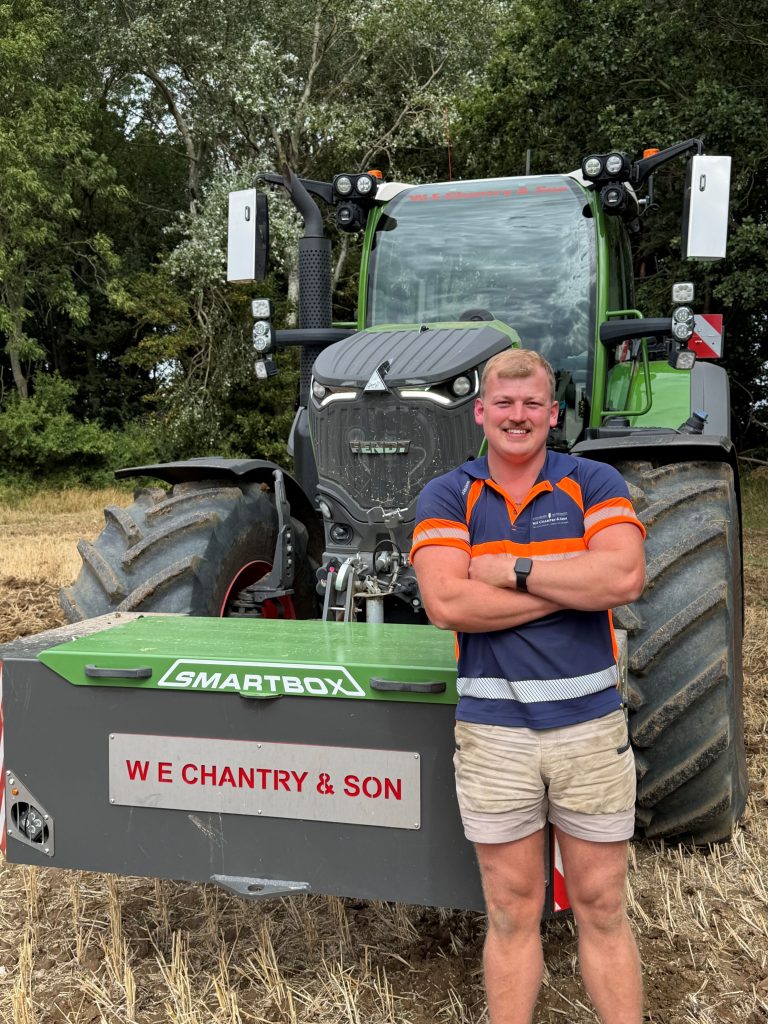 Olly Chantry says that the Fendt 726 Vario Gen 7.1 provides the ideal package for his family’s contracting business.